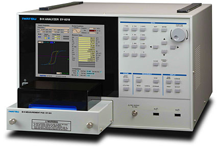 岩通计测B-H分析仪SY-8218 10Mhz软磁磁芯材料高频损耗及磁饱和